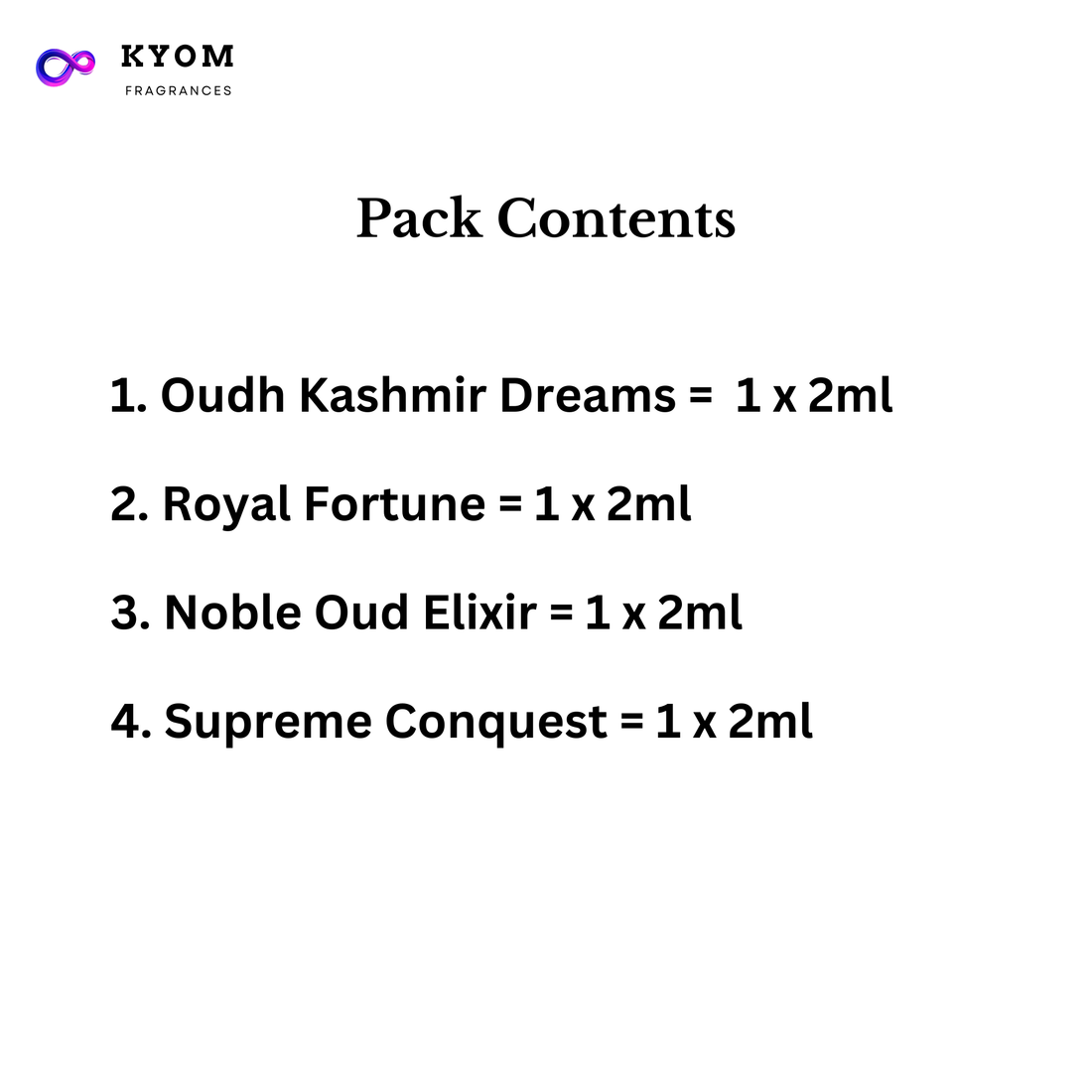 4-Sample Pack BESTSELLER