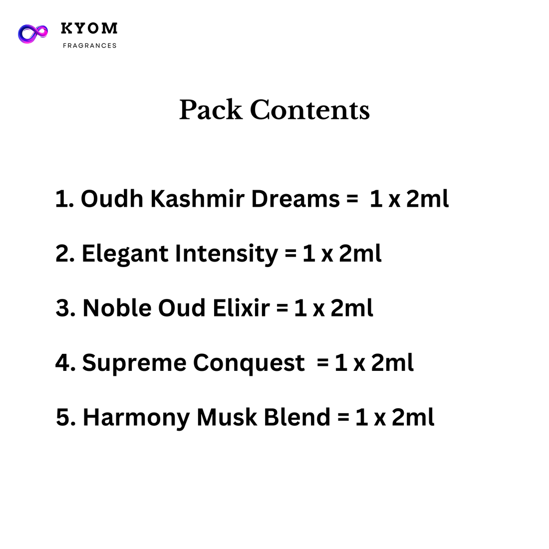5-Sample Pack CRAZY