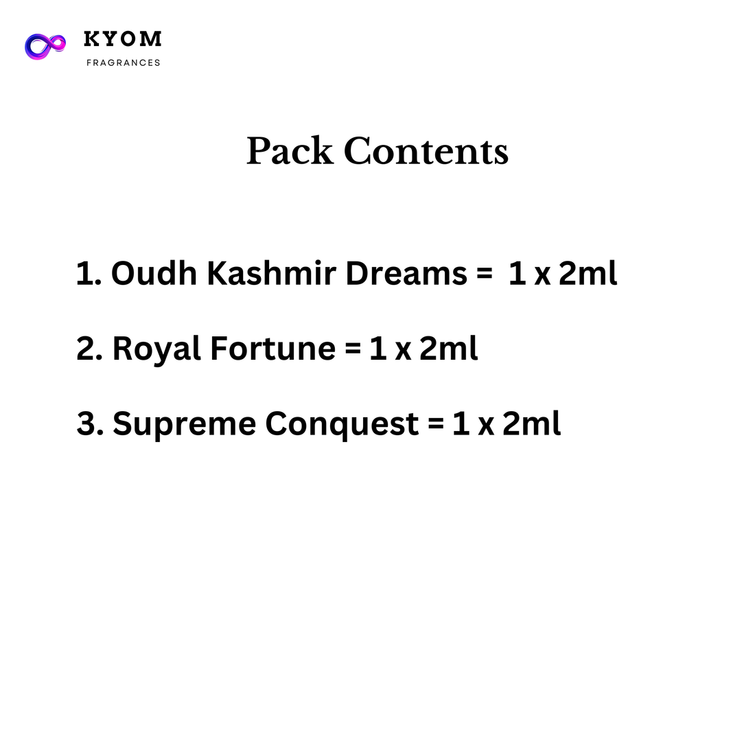 3-Sample Pack BESTSELLER