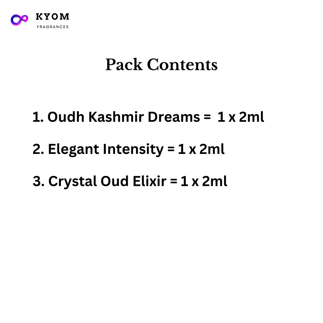 3-Sample Pack DESIRE