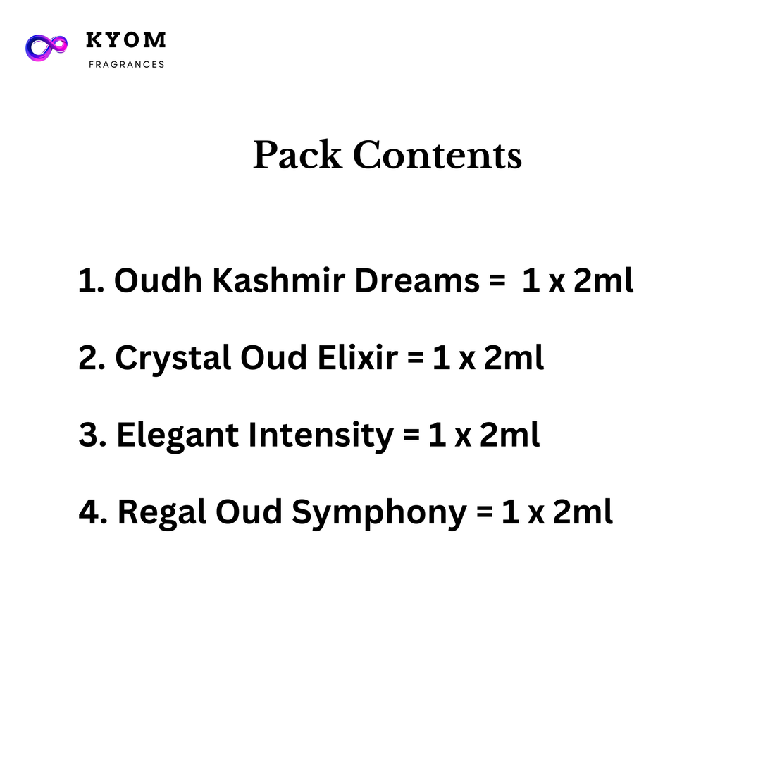 4-Sample Pack DESIRE